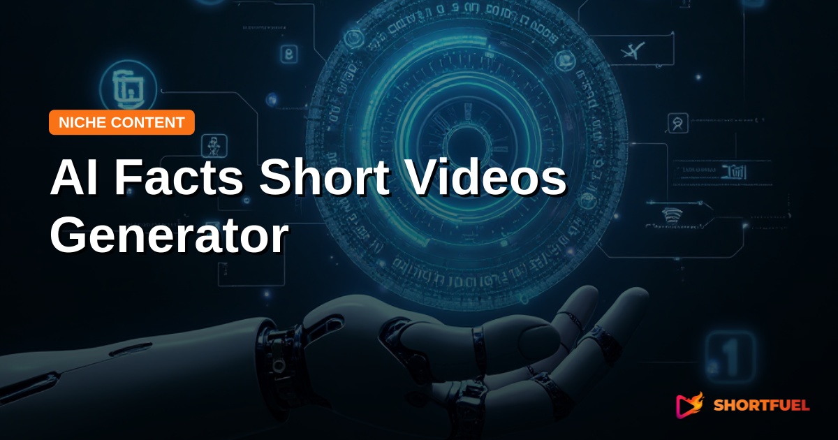 AI Facts Short Videos Generator